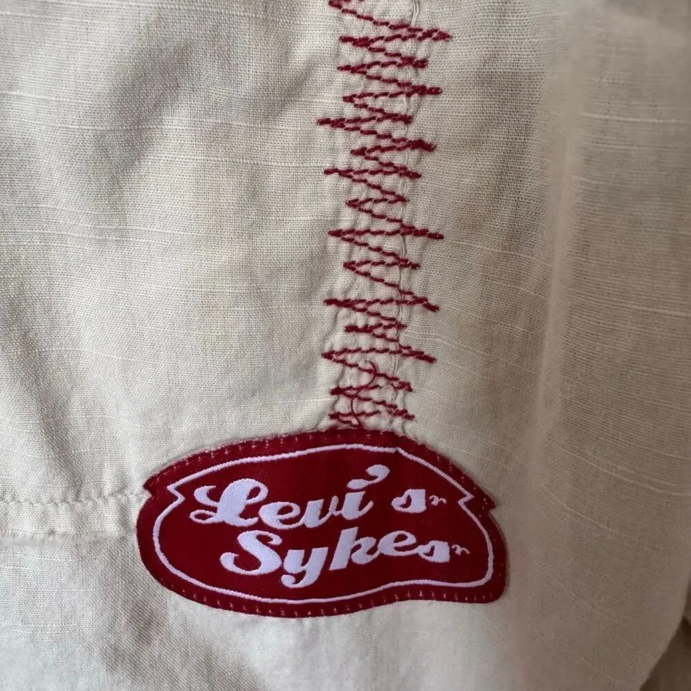 Vintage Y2K Levi’s Sykes Utility Shirt Rare Collectible 2000’s Streetwear Size L
